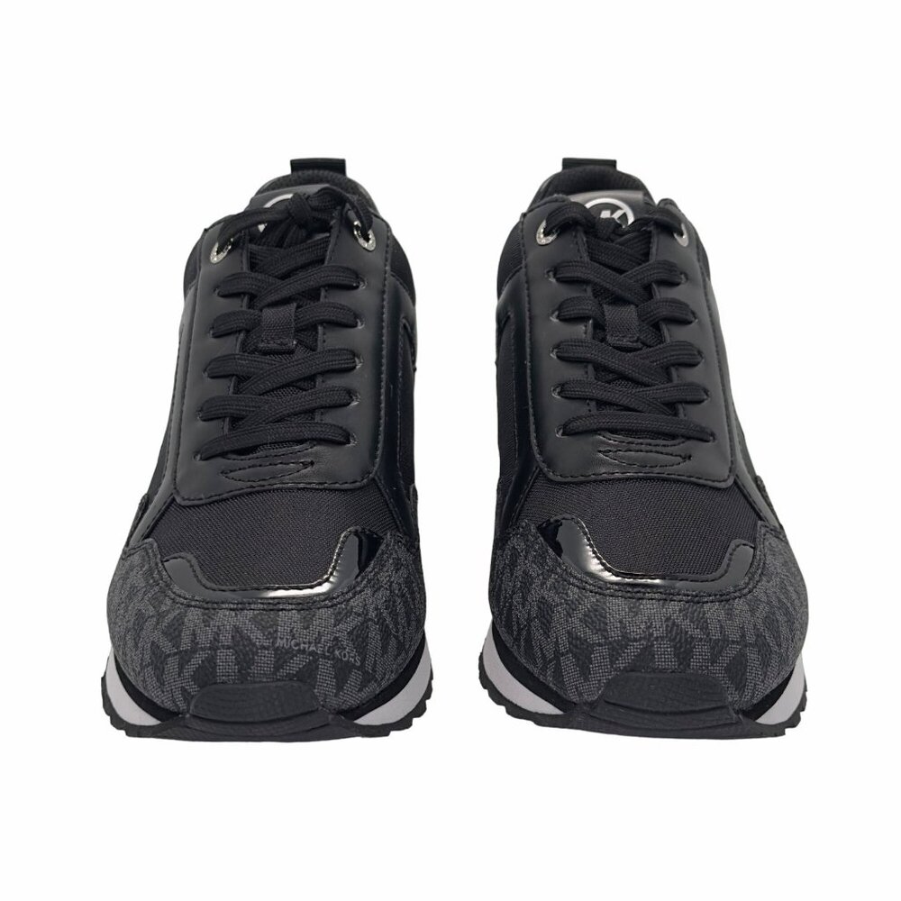 ✨MICHAEL KORS Wilma Trainer Sz 6 Women's Shoes Casual Sneakers Black 49S1WIFS1D✨ - Picture 4 of 10